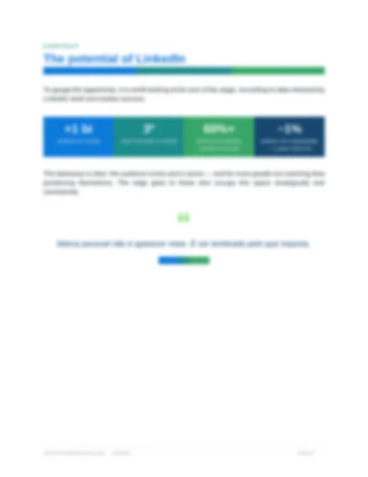 Context and benchmarks page (blurred sample)